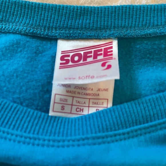 Soffee Turquoise Sweatshirt - Picture 6 of 6